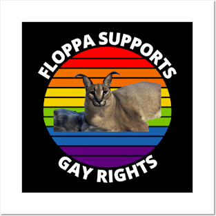 Big Floppa My Beloved Caracal Meme Posters and Art